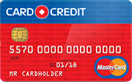 Кредитная карта Card Credit Mastercard